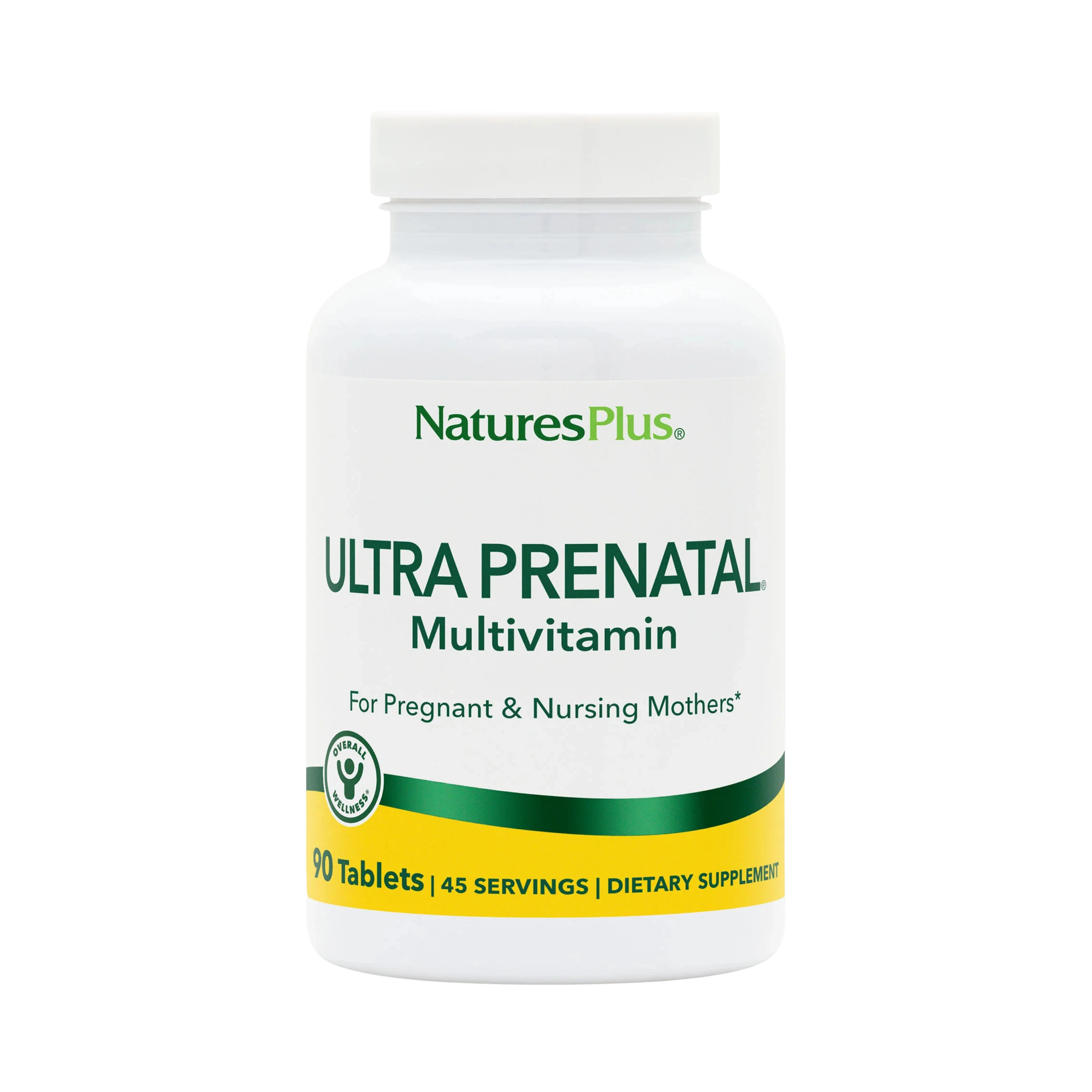 NaturesPlus, Ultra Prenatal Multivitamin, 90 Tablets