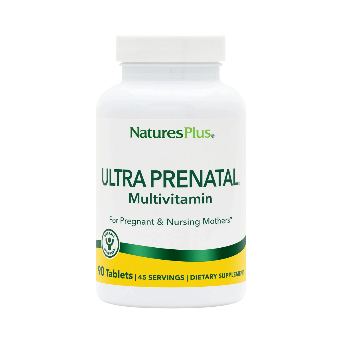 NaturesPlus, Ultra Prenatal Multivitamin, 90 Tablets