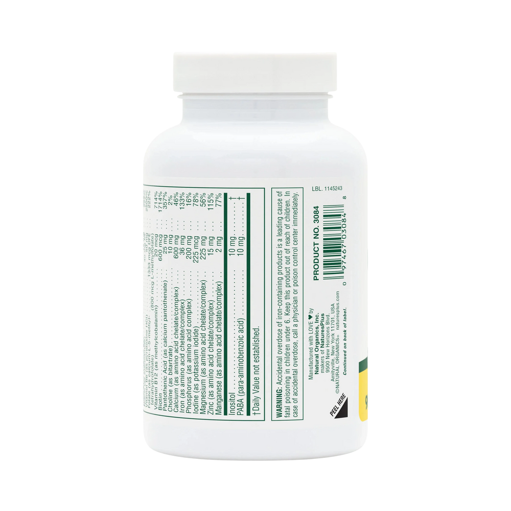 NaturesPlus, Ultra Prenatal Multivitamin, 90 Tablets