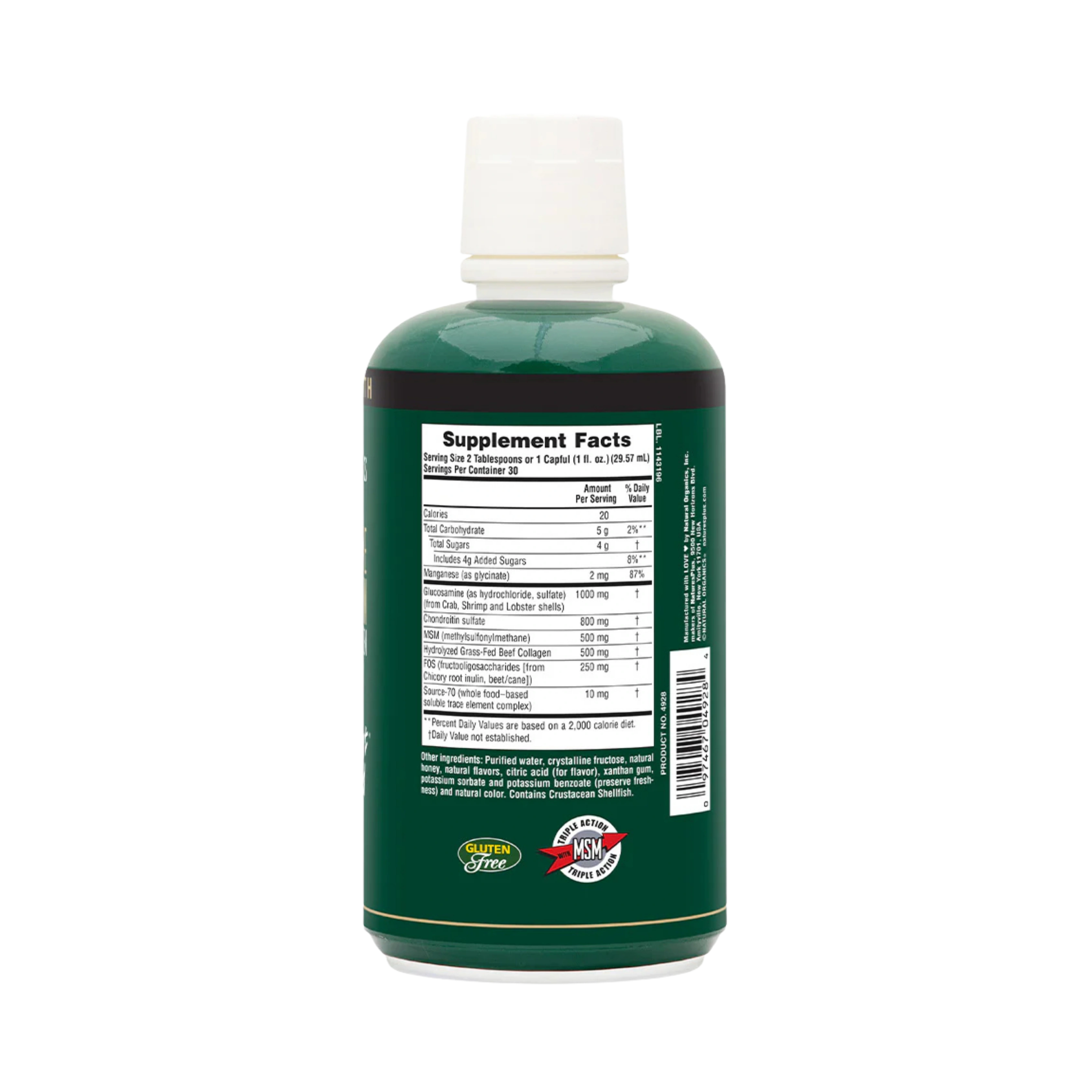 NaturesPlus, Ultra Rx-Joint Liquid, Honey Lemon, 30 Fl Oz