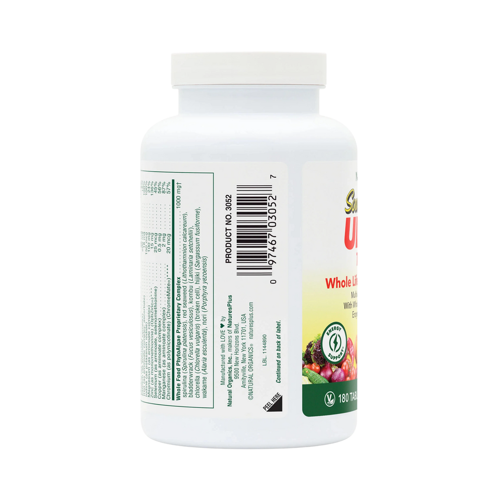 NaturesPlus, Ultra Source of Life Energy Enhancer Multi With Lutein, 180 Tablet