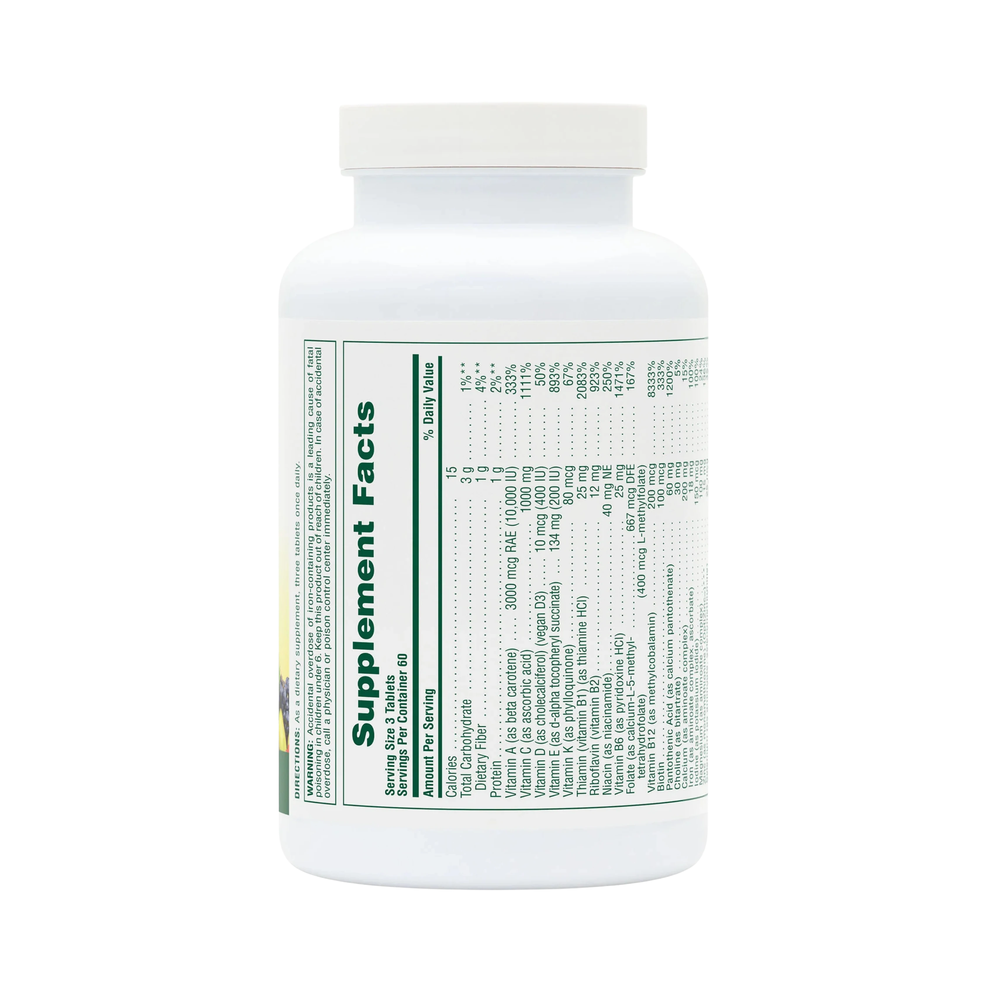 NaturesPlus, Ultra Source of Life Energy Enhancer Multi With Lutein, 180 Tablet