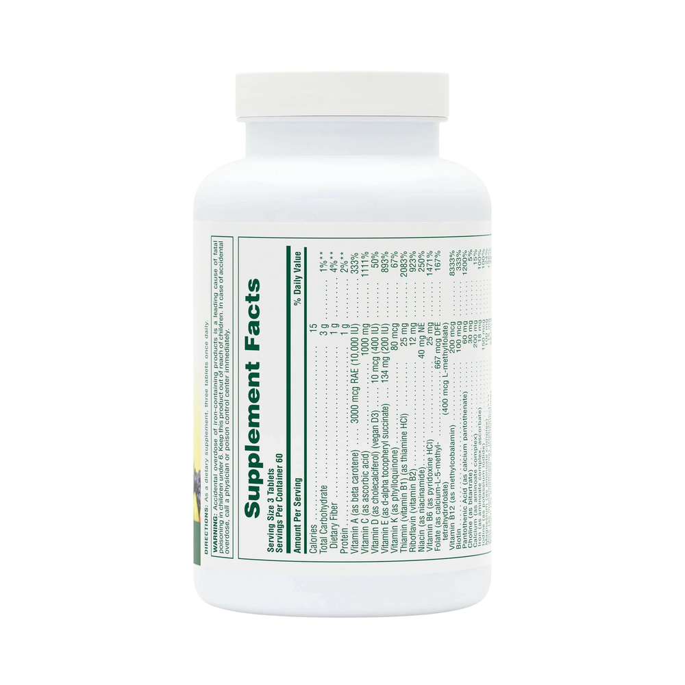NaturesPlus, Ultra Source of Life Energy Enhancer Multi With Lutein, 180 Tablet