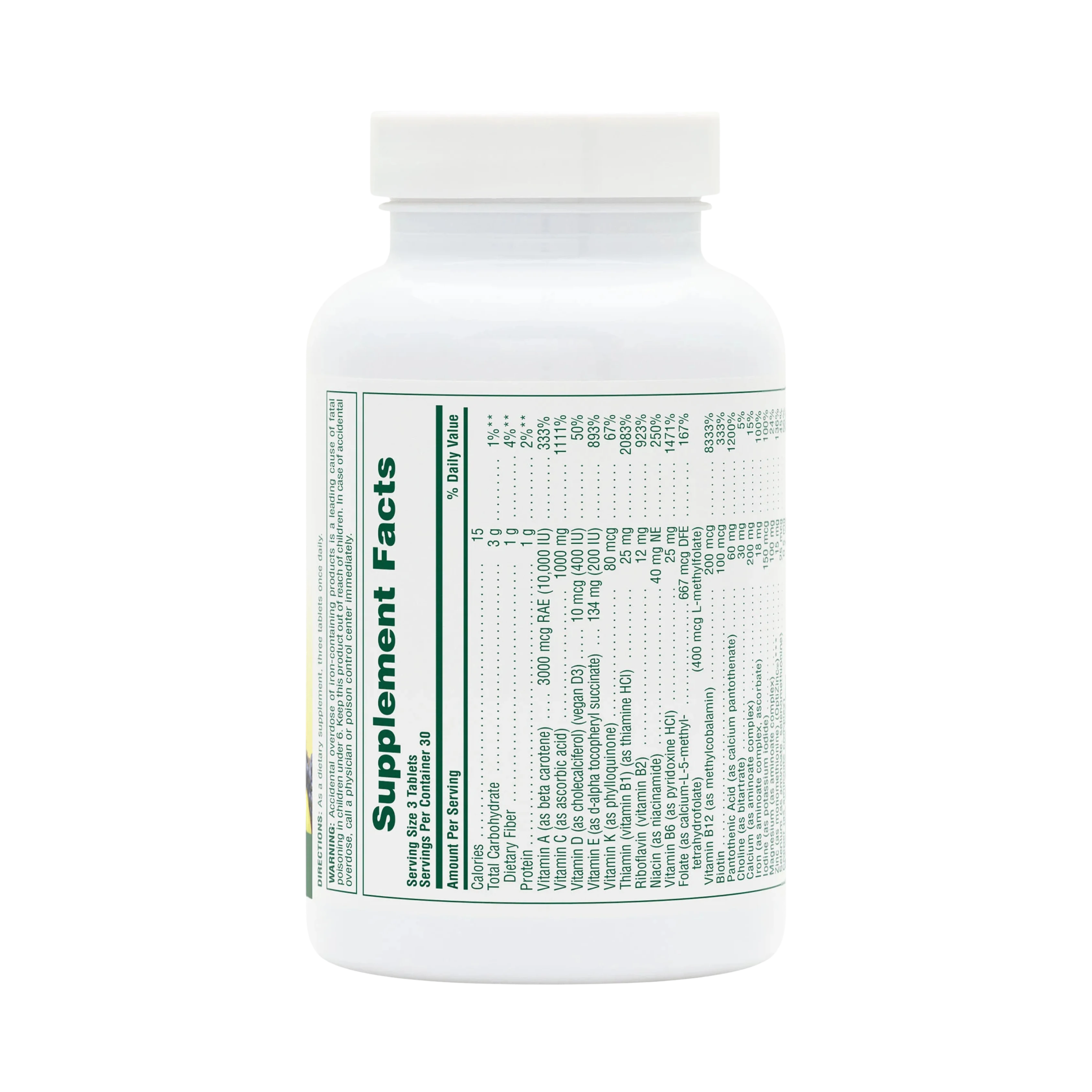 NaturesPlus, Ultra Source of Life Energy Enhancer Multi With Lutein, 90 Tablets