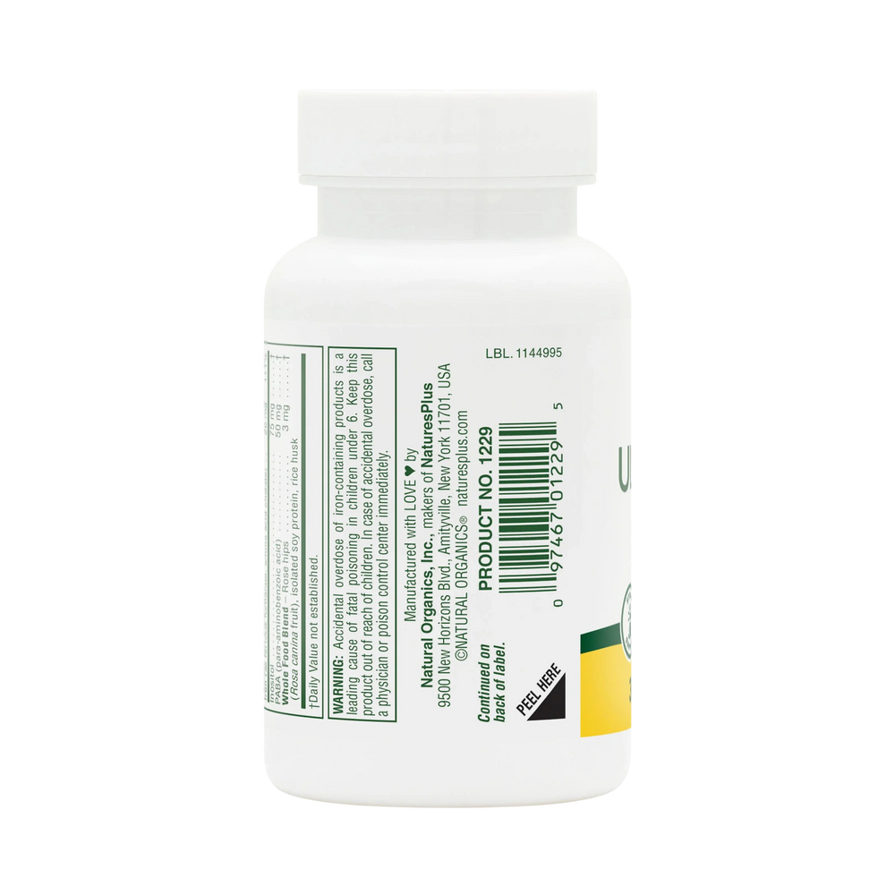 NaturesPlus, Ultra-Stress with Iron, Sustained Release, 30 Vegetarian Tablets