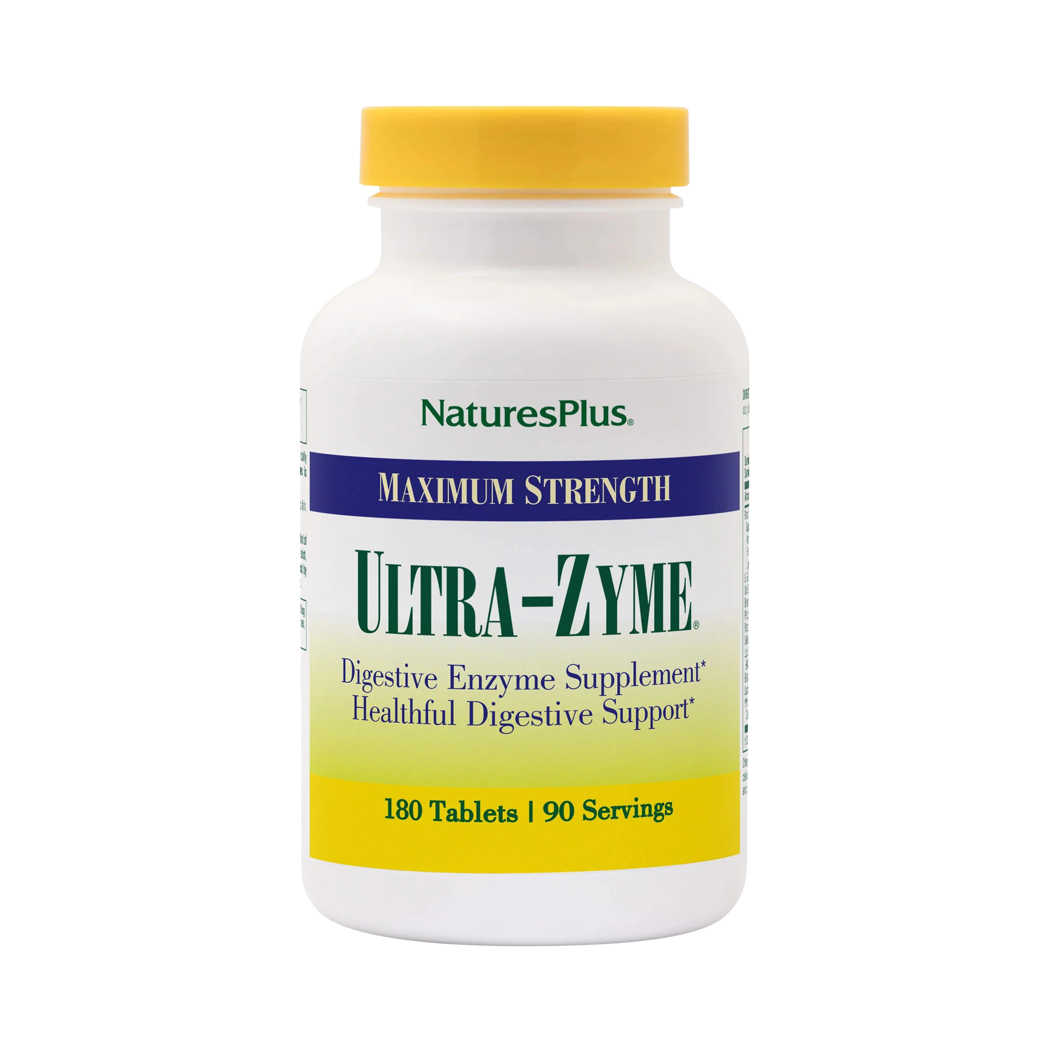 NaturesPlus, Ultra-Zyme, Maximum Strength, 180 Tablets
