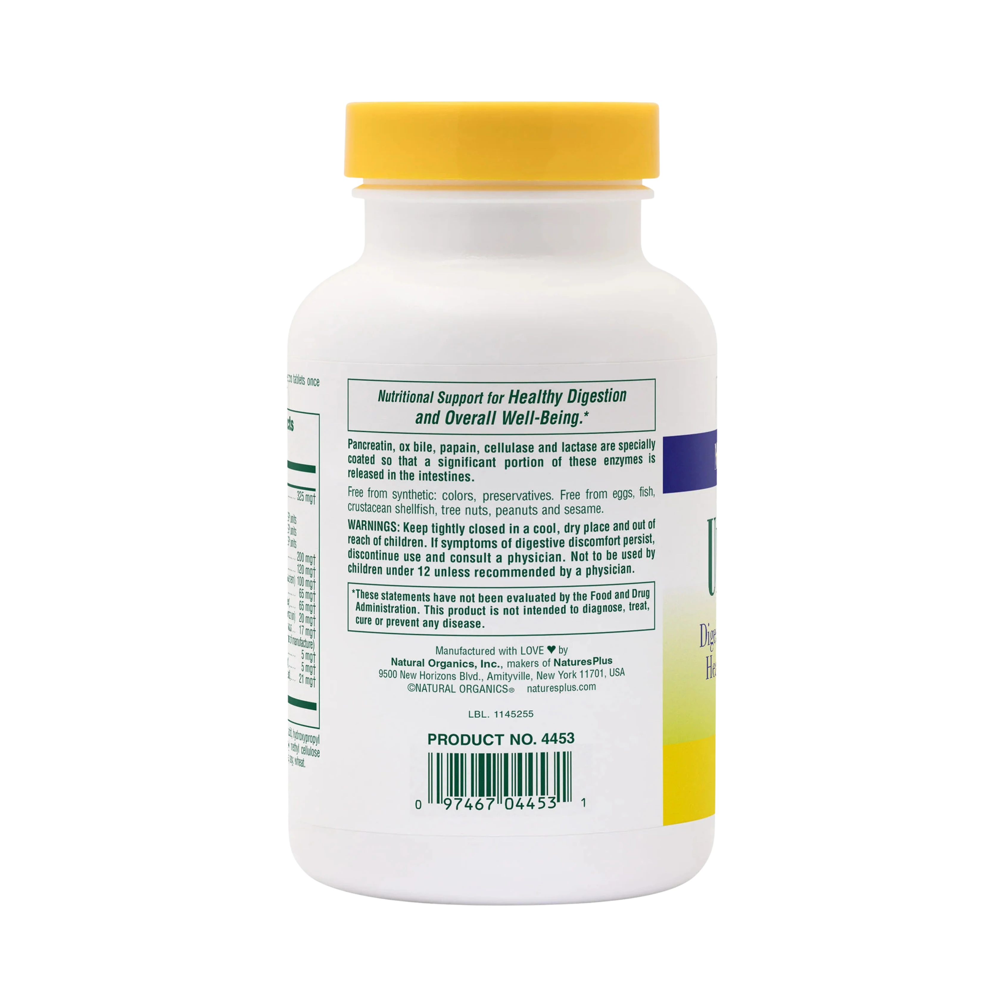 NaturesPlus, Ultra-Zyme, Maximum Strength, 180 Tablets
