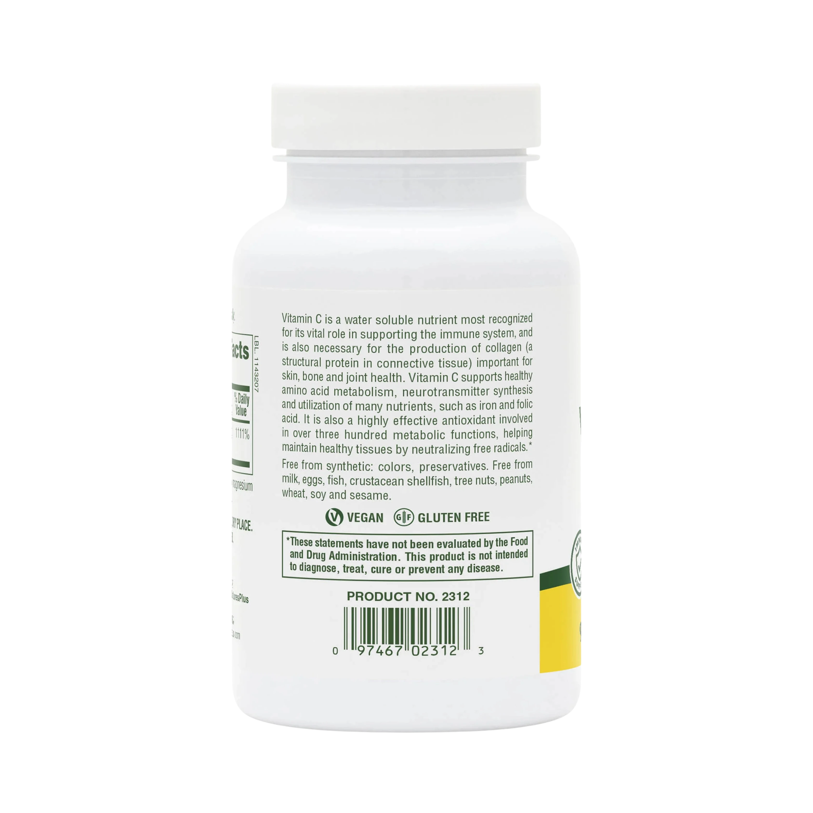 NaturesPlus, Vitamin C, 1000 Mg, 90 Capsule