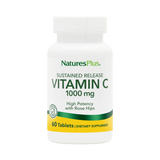 NaturesPlus, Vitamin C 1000 Mg Time Release with Rose Hips, 60 Tablets