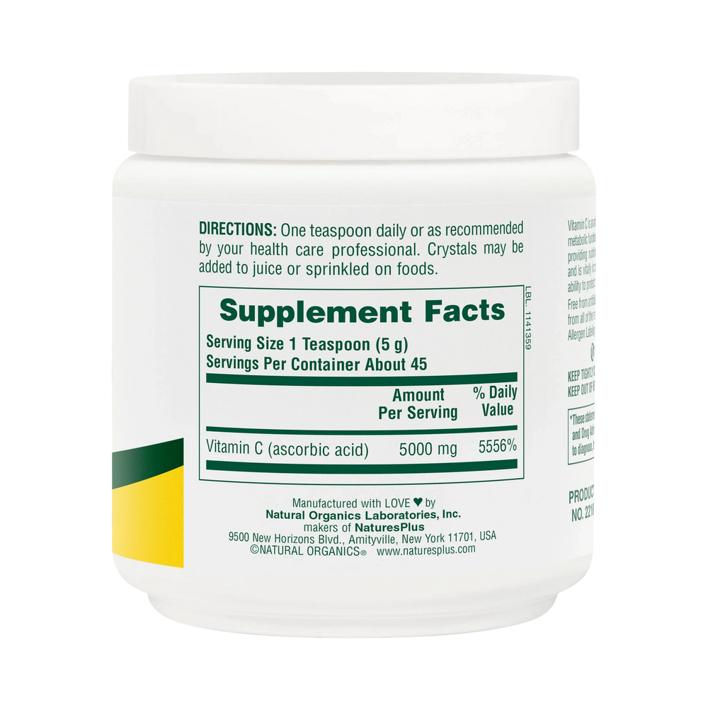 NaturesPlus, Vitamin C Micro-Crystals, 8 Oz