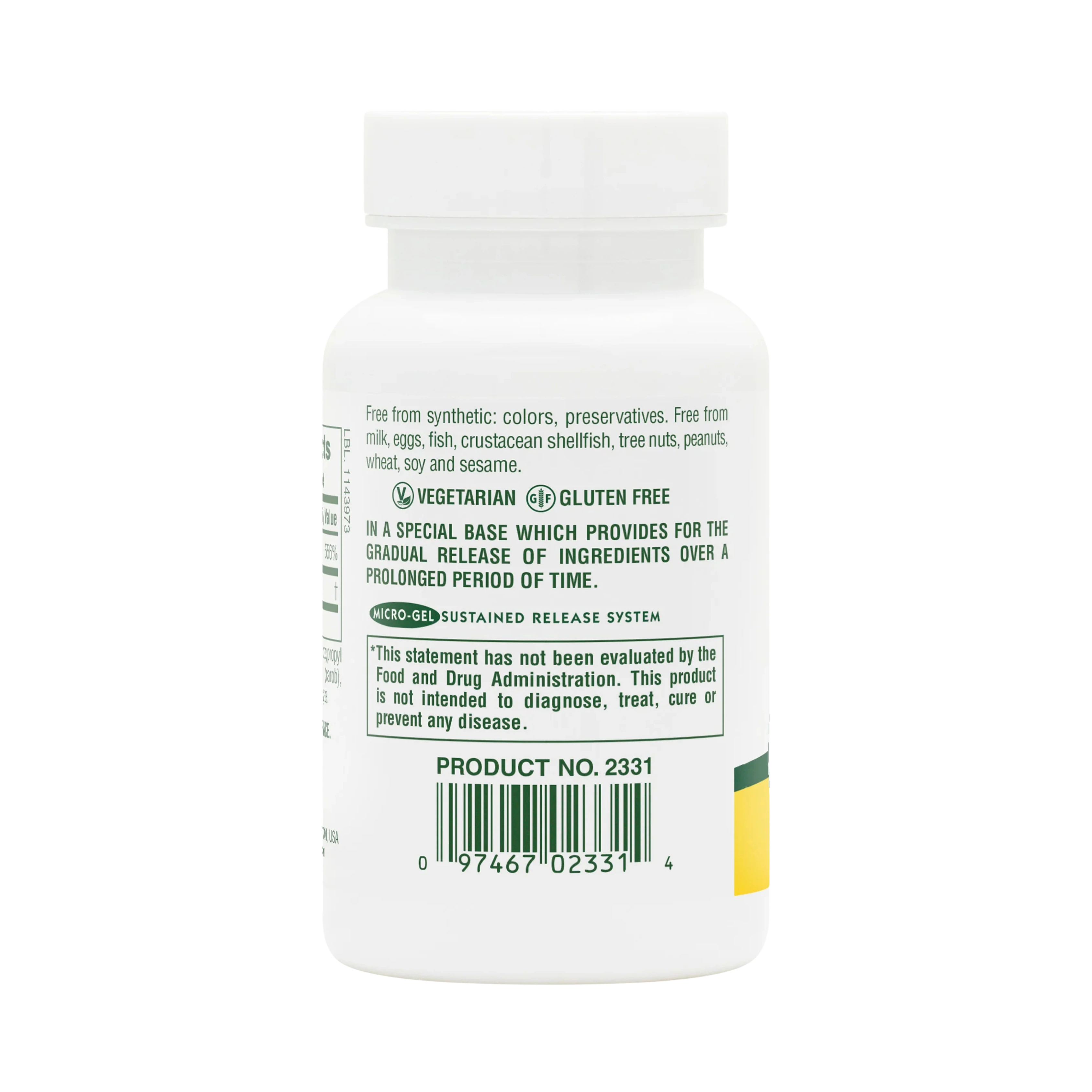 NaturesPlus, Vitamin C with Rose HIPS, 500 Mg, 90 Capsules