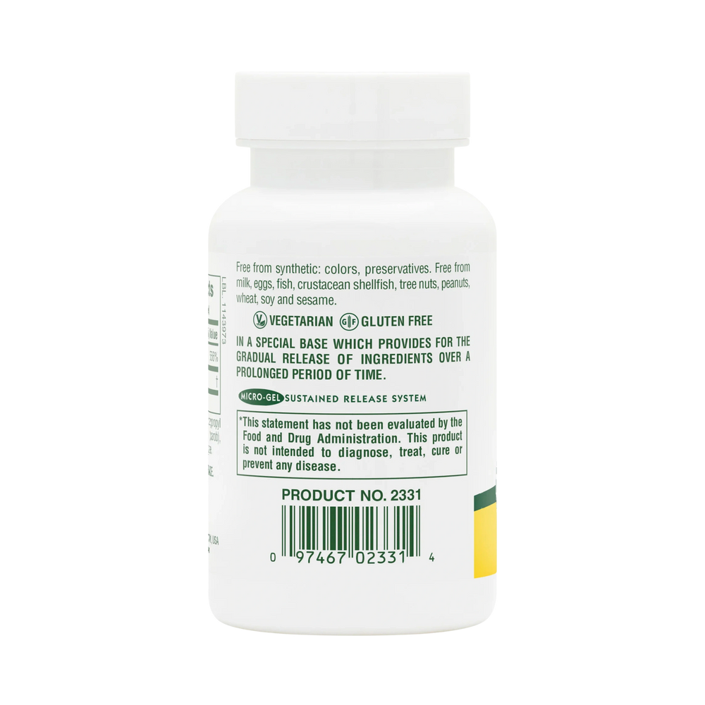 NaturesPlus, Vitamin C with Rose HIPS, 500 Mg, 90 Capsules