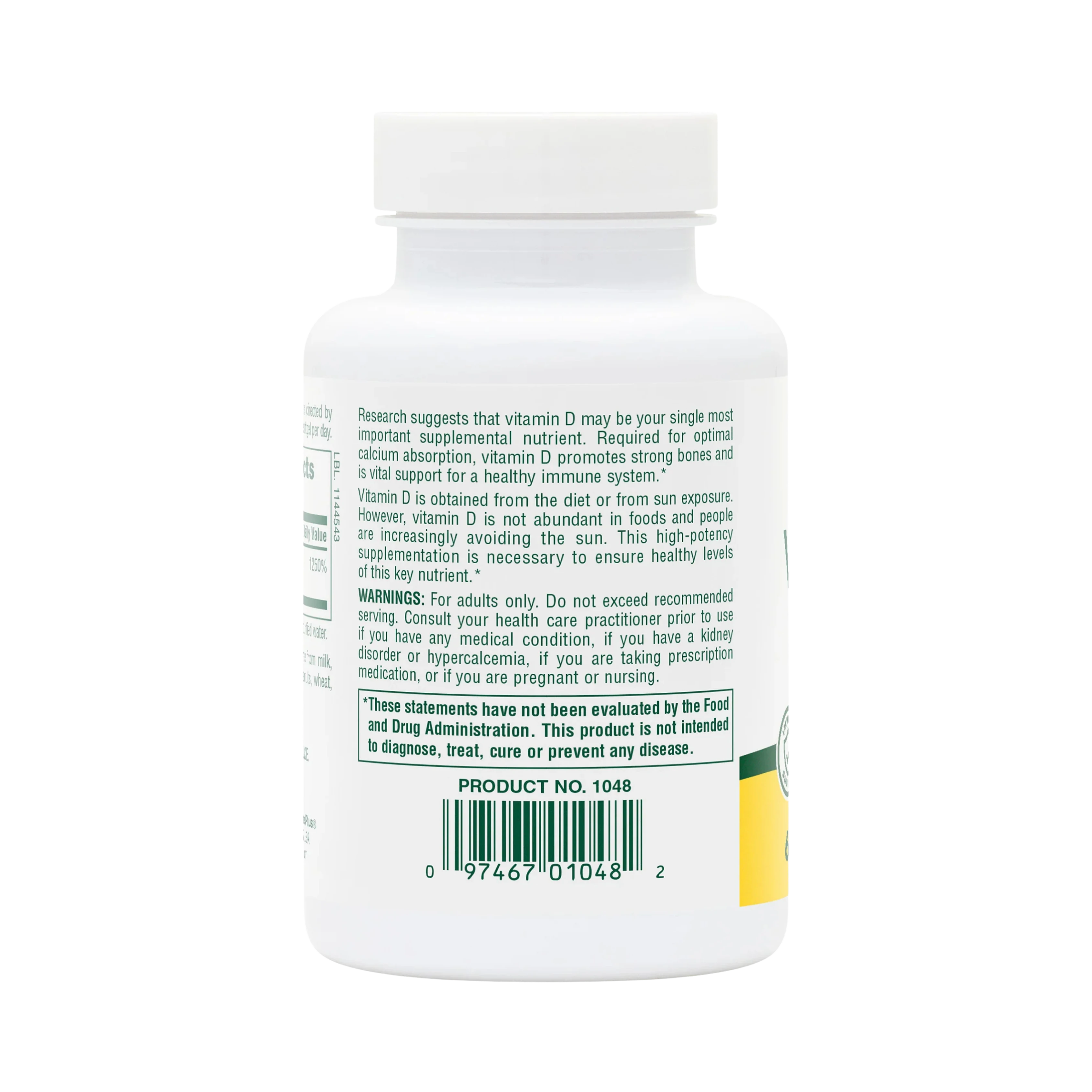 NaturesPlus, Vitamin D3, 250 Mcg, 60 Softgels