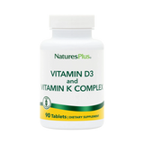 NaturesPlus, Vitamin D3 and Vitamin K Complex, 90 Tablets