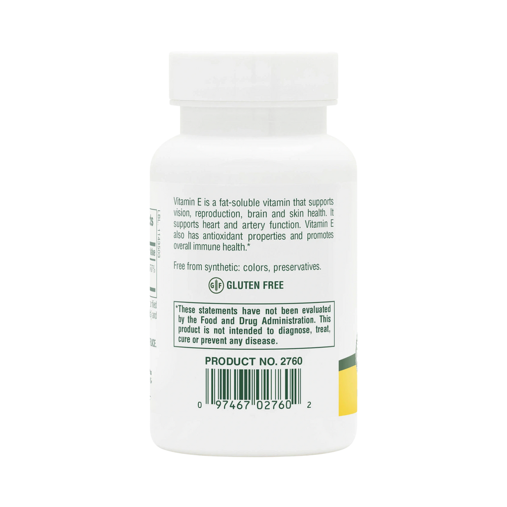 NaturesPlus, Vitamin E 400 IU Mixed D-Tocopherol, 60 Softgels