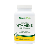 NaturesPlus, Vitamin E Chewable 400 IU, 90 Vegetarian Tablets