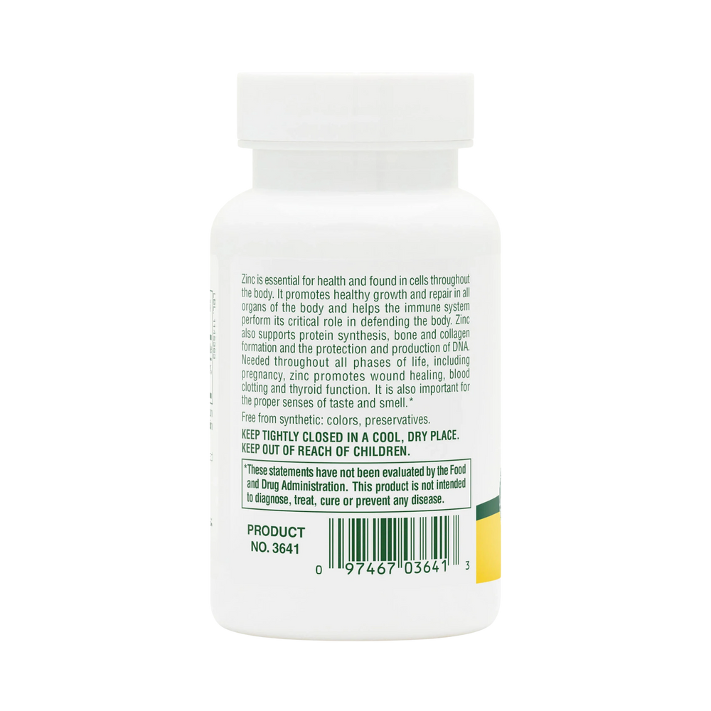 NaturesPlus, Zinc, 30 Mg, 90 Tablets