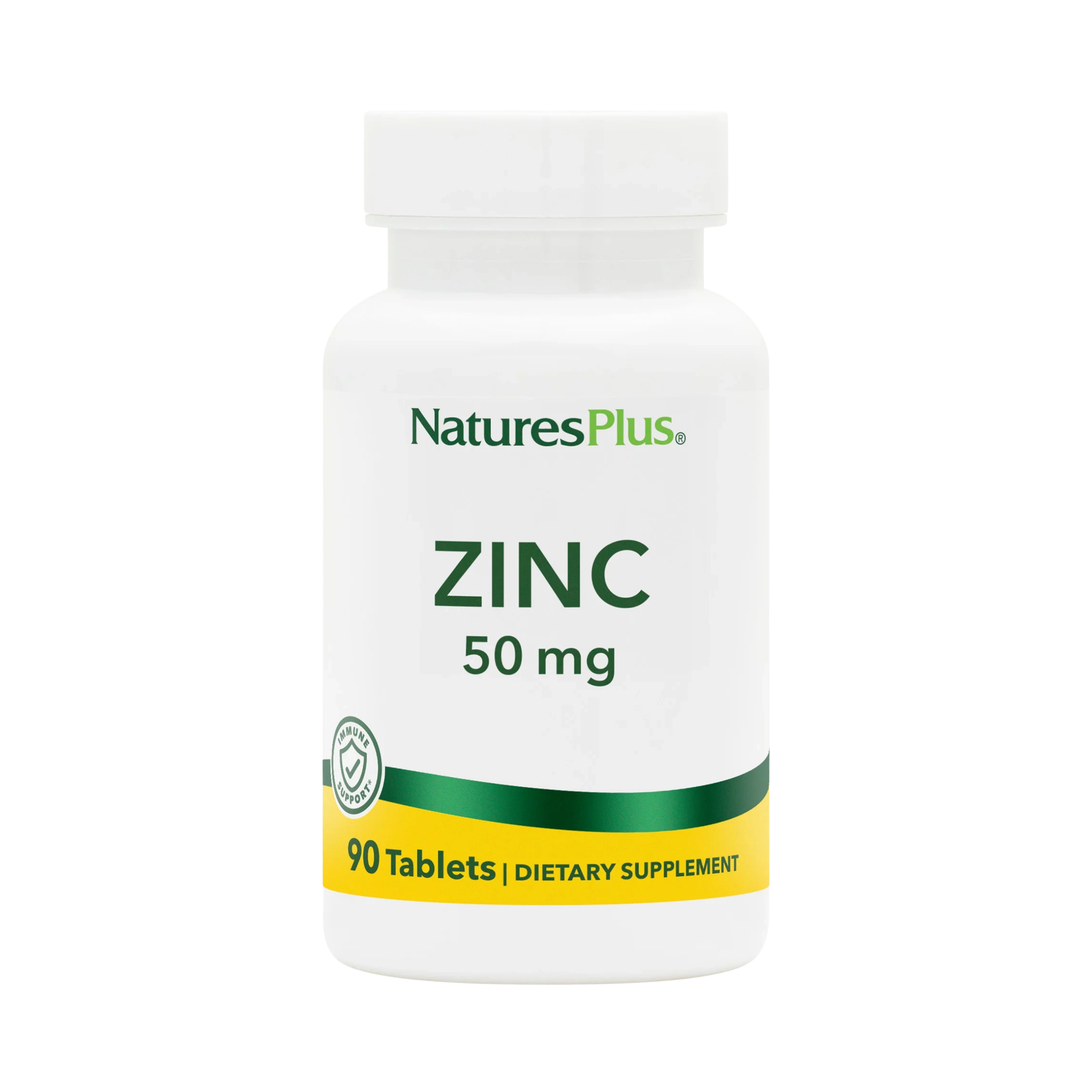 NaturesPlus, Zinc, 50 Mg, 90 Tablets