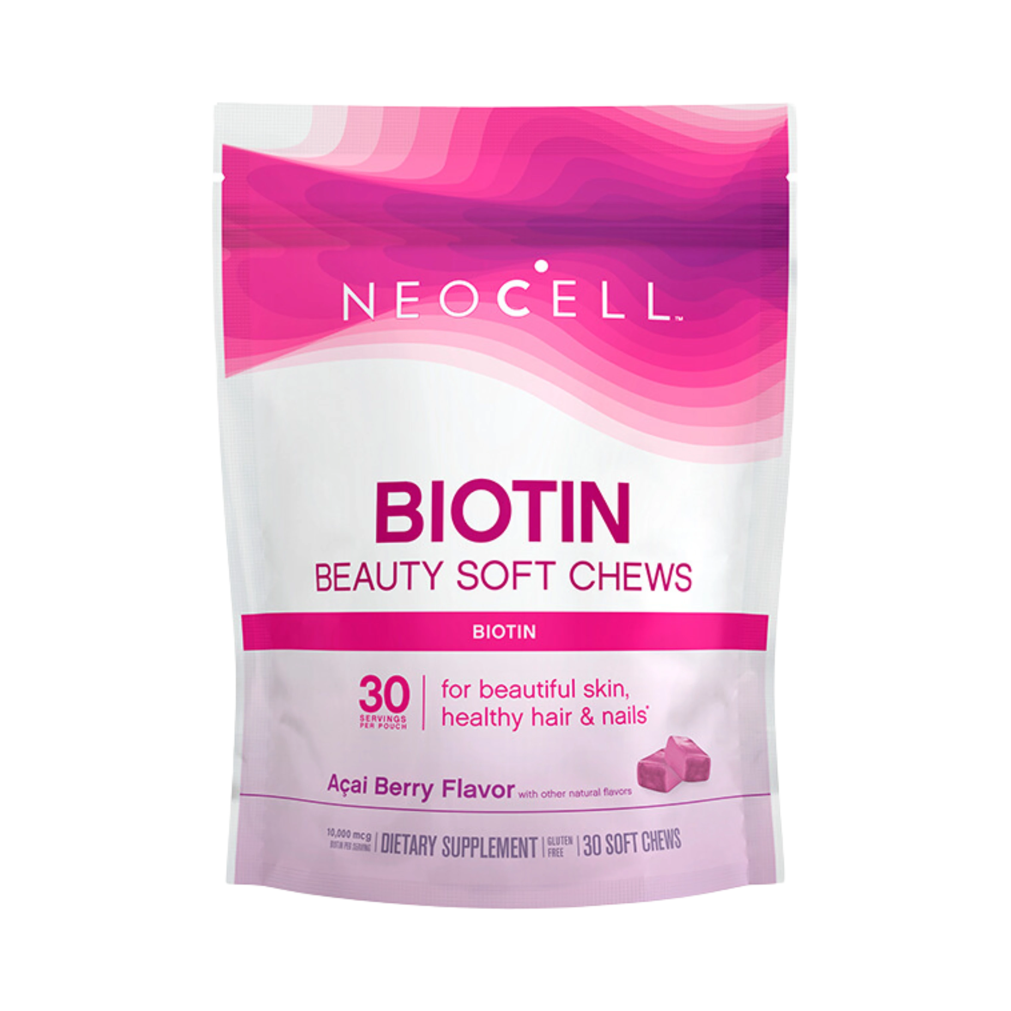 Neocell, Biotin Beauty Soft Chews, 30 Soft Chews