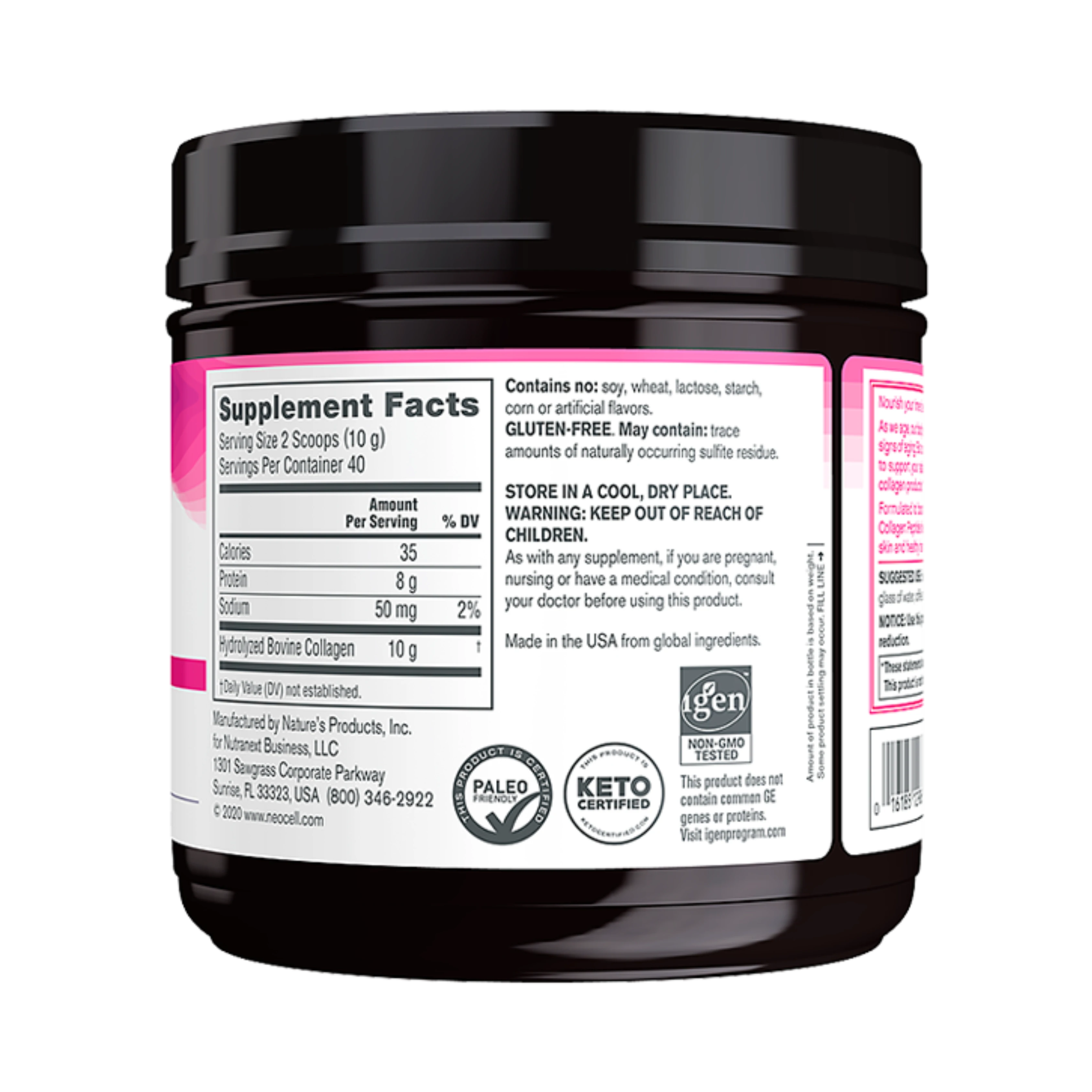 NeoCell, Super Collagen, Unflavored, 6600 Mg, 14 Oz