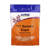 NOW Foods, "1" Gelatin Caps, Approx. 500 Empty Gelatin Capsules, 1.34 oz, 38 g