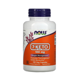NOW Foods, 7-KETO, 100 mg, 120 Veg Capsules