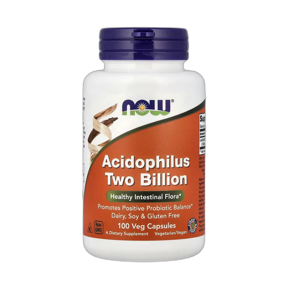 NOW Foods, Acidophilus, 2 Billion CFU, 100 Veg Capsules