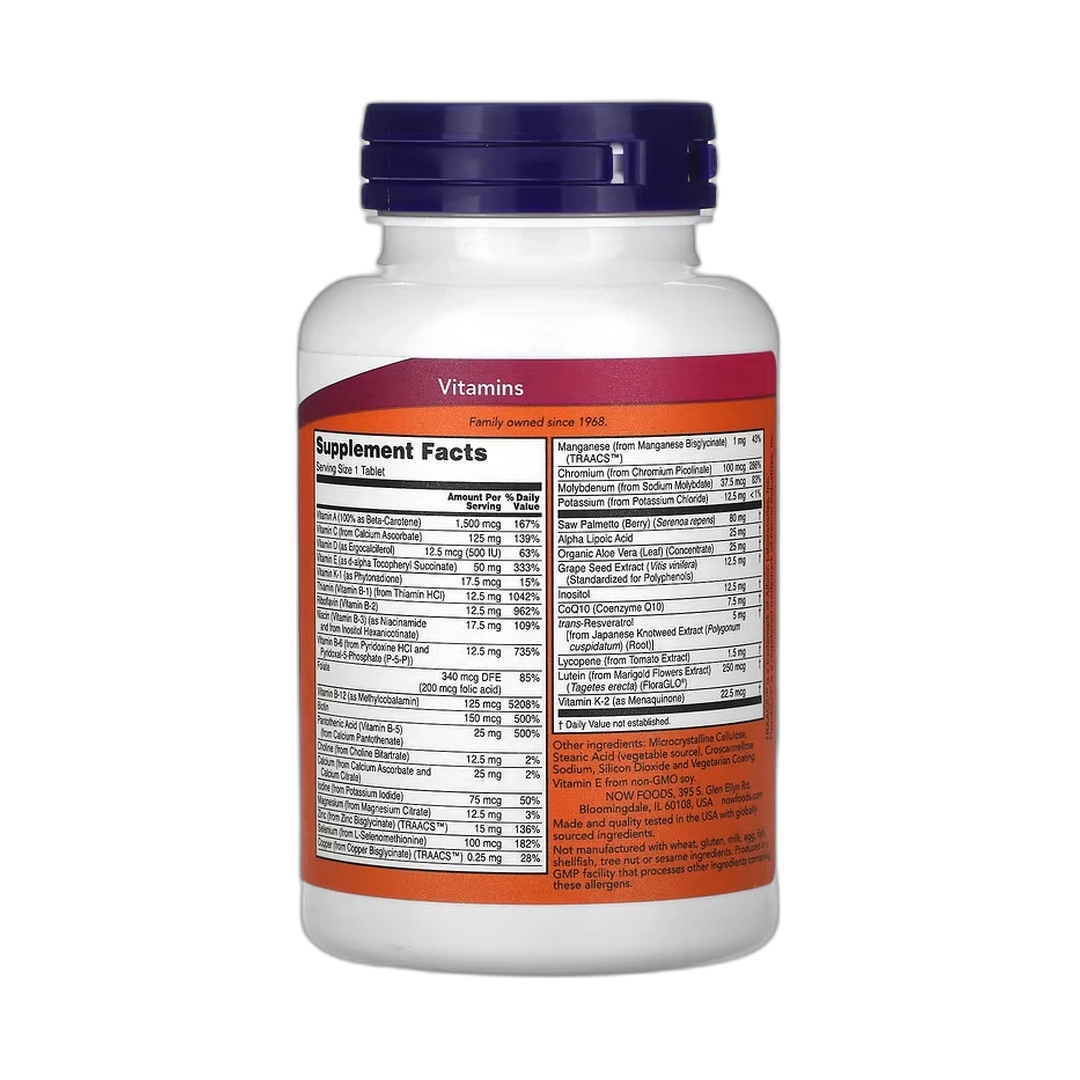 NOW Foods, ADAM, Superior Men's Multi, 60 Tablets