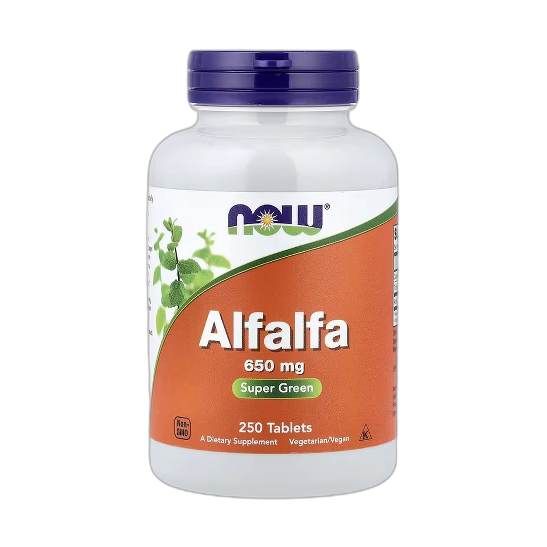 NOW Foods, Alfalfa, 650 mg, 250 Tablets