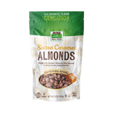 NOW Foods, Almonds, Salted Caramel, 12 Oz