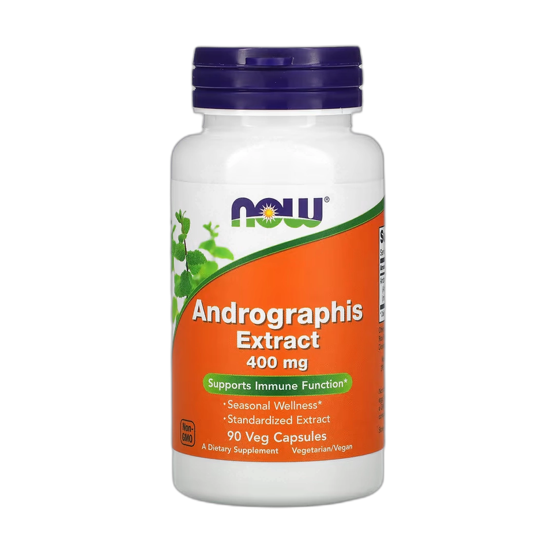 NOW Foods, Andrographis Extract, 400 mg, 90 Veg Capsules