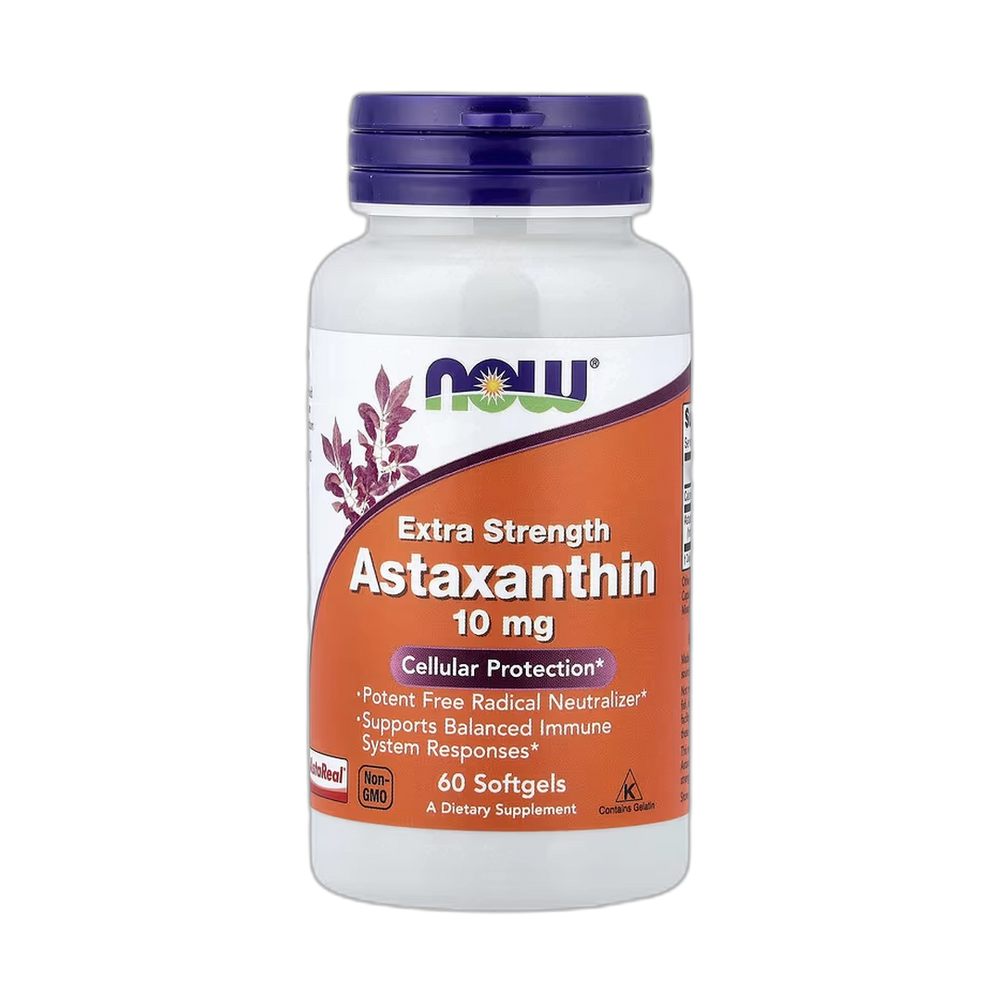 NOW Foods, Astaxanthin, 10 mg, 60 Softgels