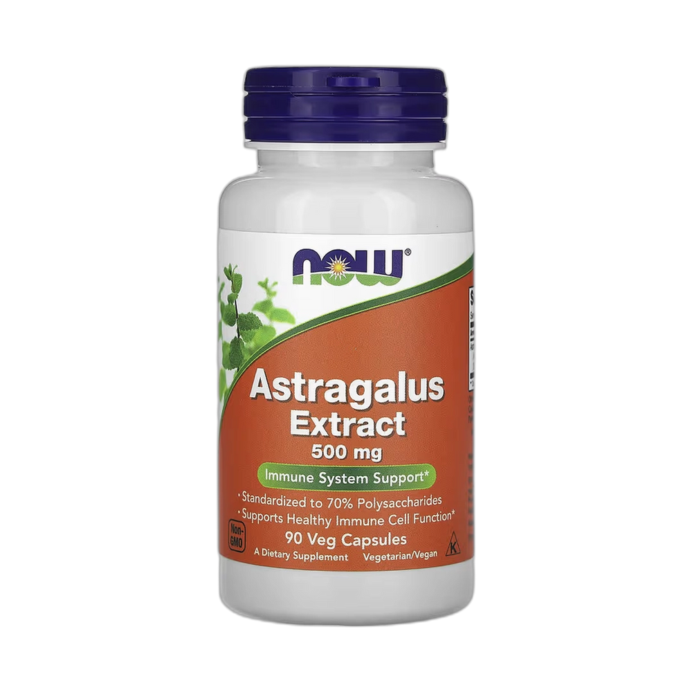 NOW Foods, Astragalus Extract, 500 mg, 90 Veg Capsules