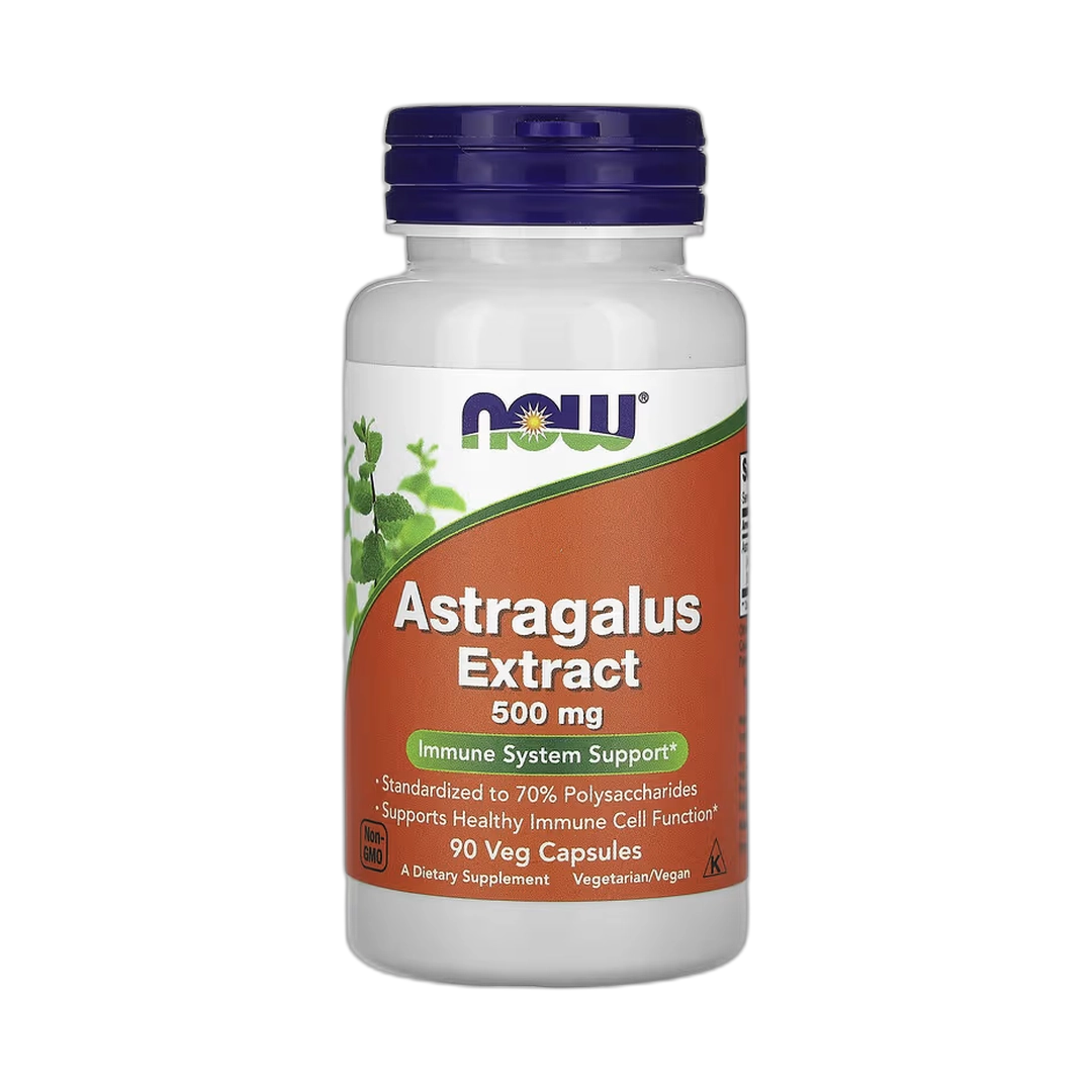 NOW Foods, Astragalus Extract, 500 mg, 90 Veg Capsules