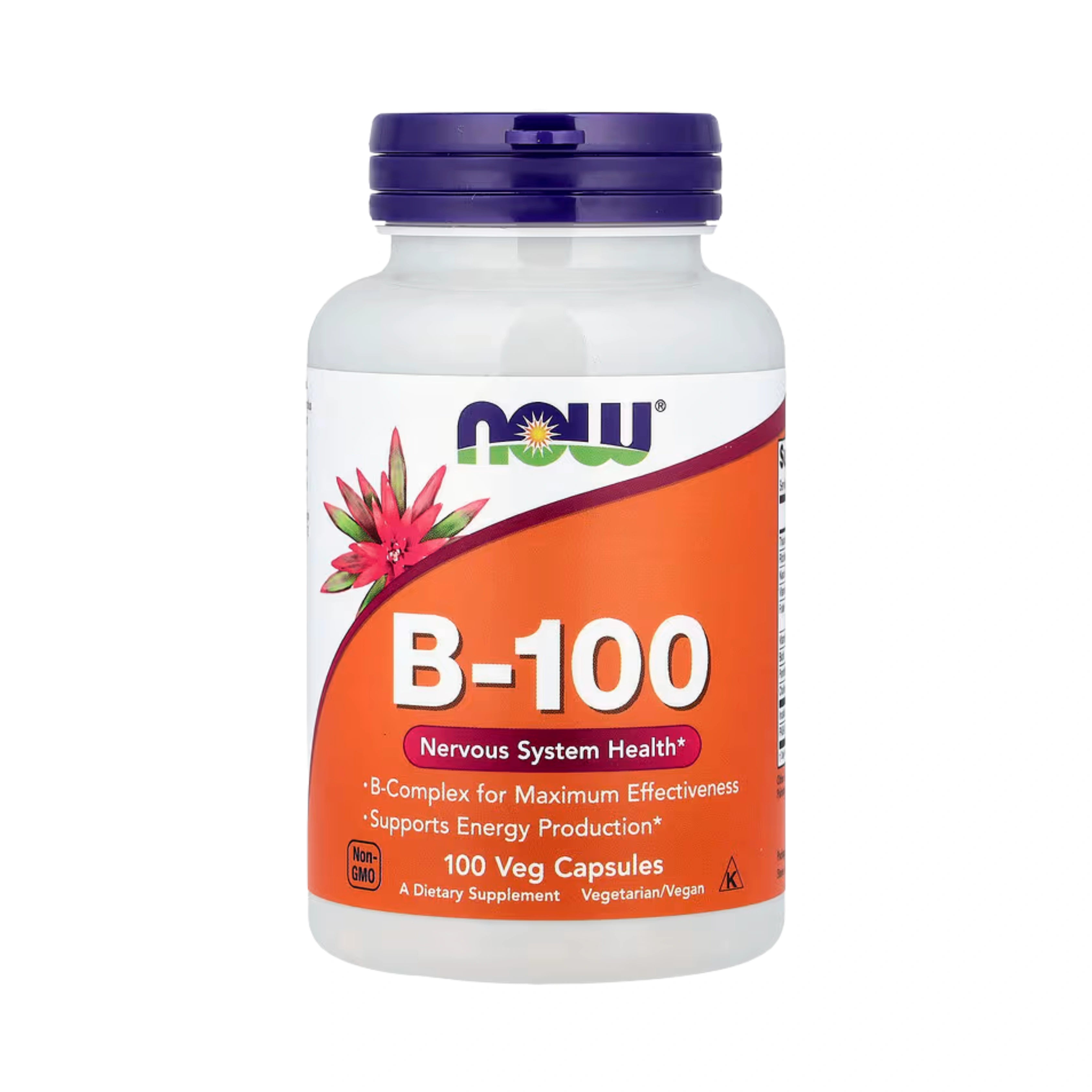 NOW Foods, B-100, 100 Veg Capsules