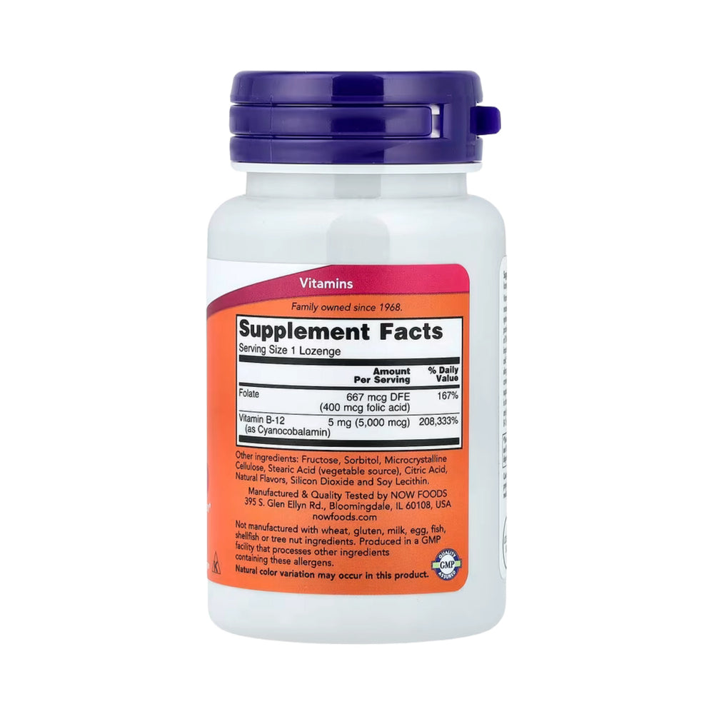 NOW Foods, B-12, 60 Lozenges
