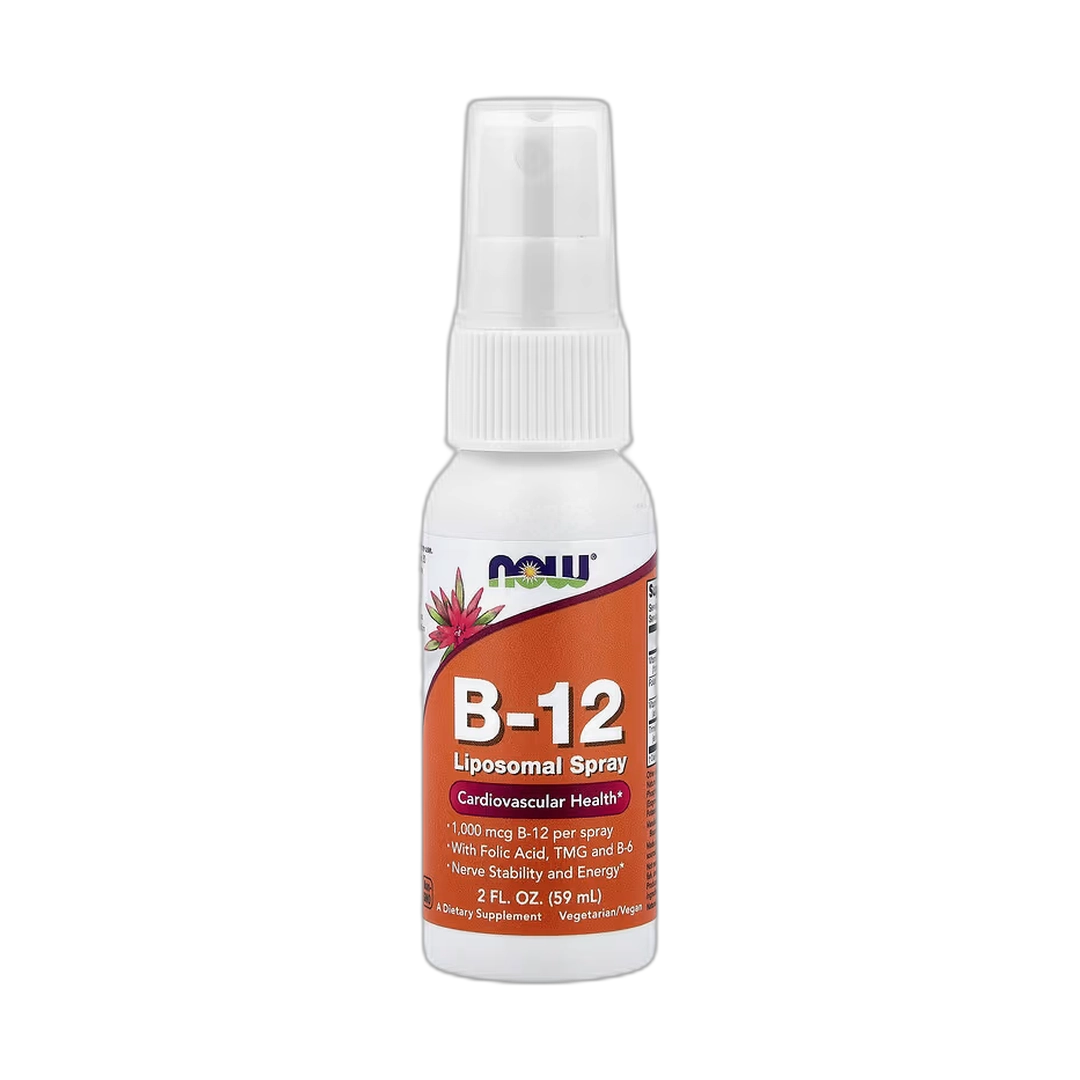 NOW Foods, B-12 Liposomal Spray, 2 fl oz, 59 ml