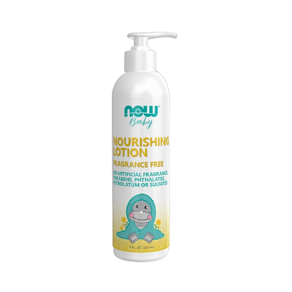NOW Foods, Baby, Nourishing Lotion, Fragrance Free, 8 fl oz, 237 ml