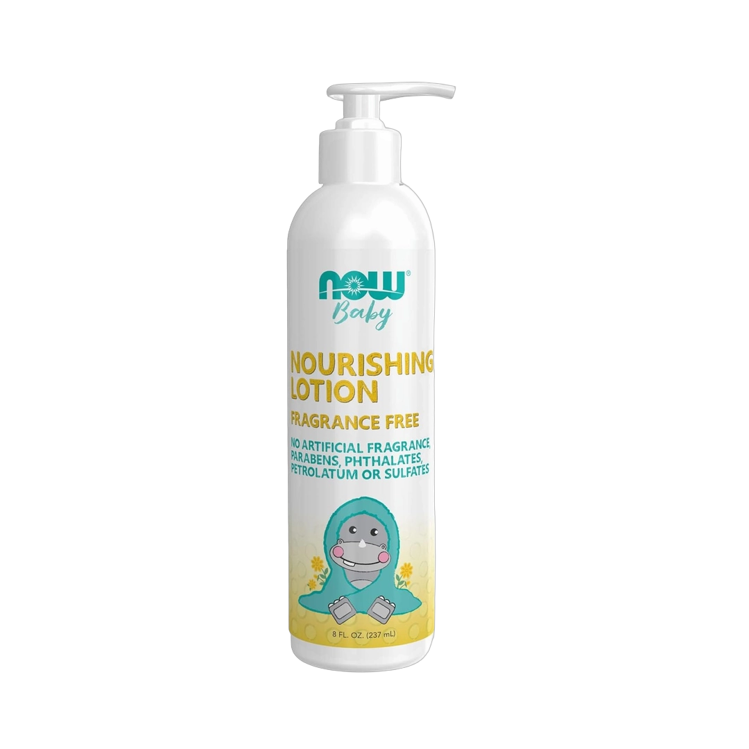 NOW Foods, Baby, Nourishing Lotion, Fragrance Free, 8 fl oz, 237 ml