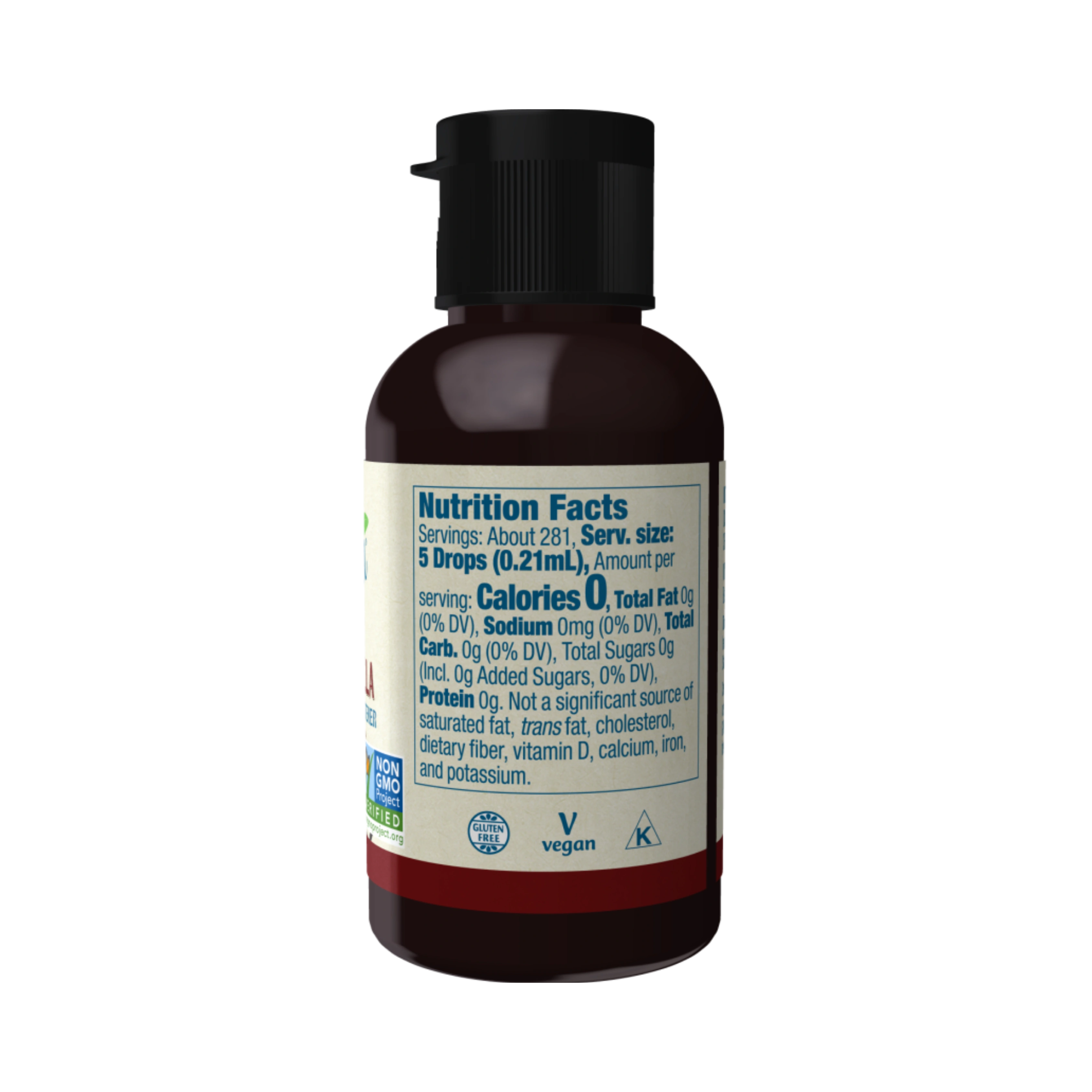 NOW Foods, Better Stevia, Zero-Calorie Liquid Sweetener, Cinnamon Vanilla, 2 Fl Oz