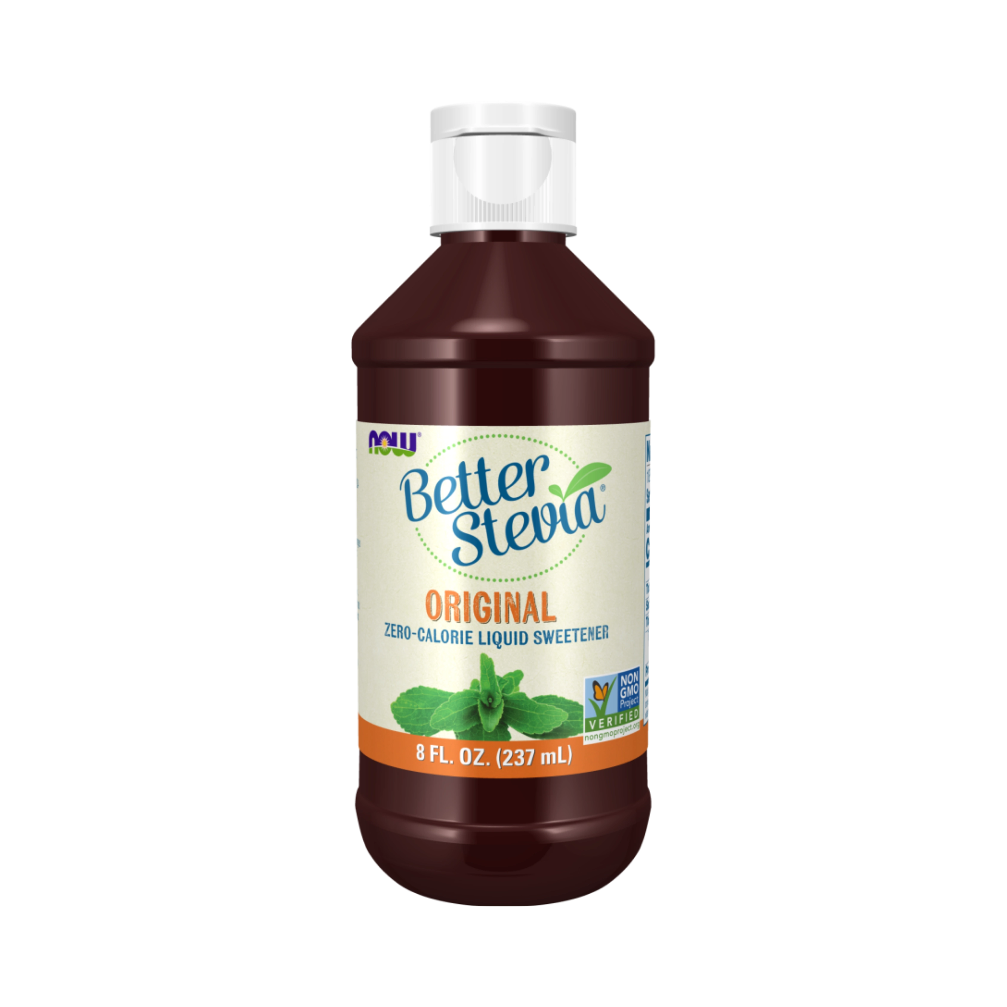 NOW Foods, Better Stevia, Zero-Calorie Liquid Sweetener, Original, 8 Fl Oz