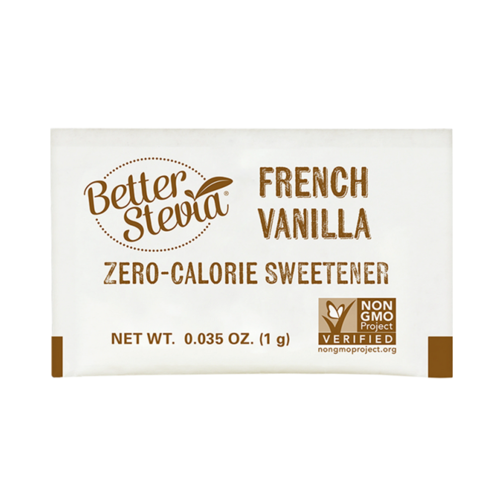 NOW Foods, BetterStevia, Zero Calorie Sweetener, French Vanilla, 75 Packets
