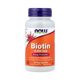 NOW Foods, Biotin, 5,000 mcg, 60 Veg Capsules