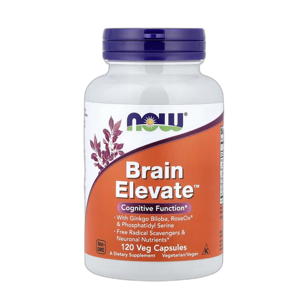 NOW Foods, Brain Elevate, 120 Veg Capsules