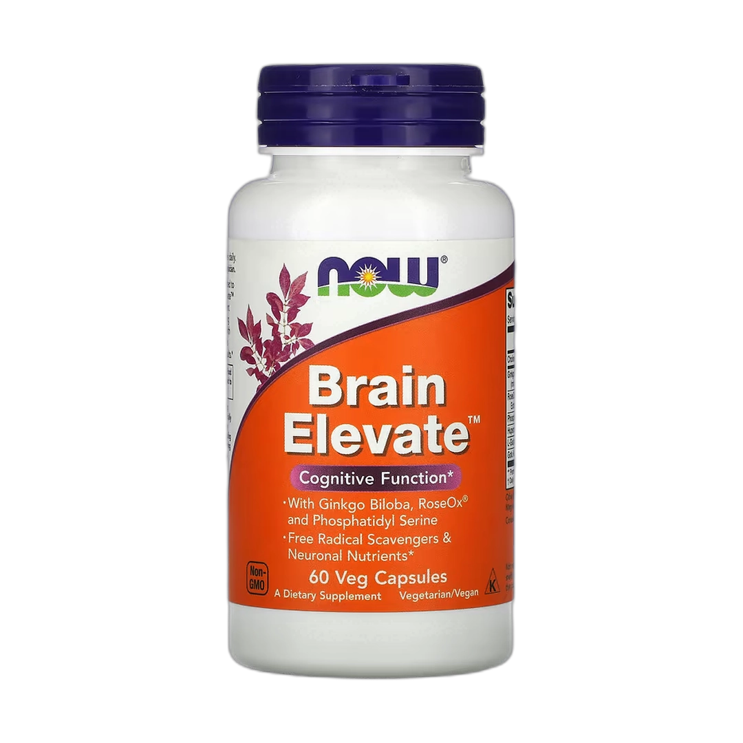 NOW Foods, Brain Elevate, 60 Veg Capsules