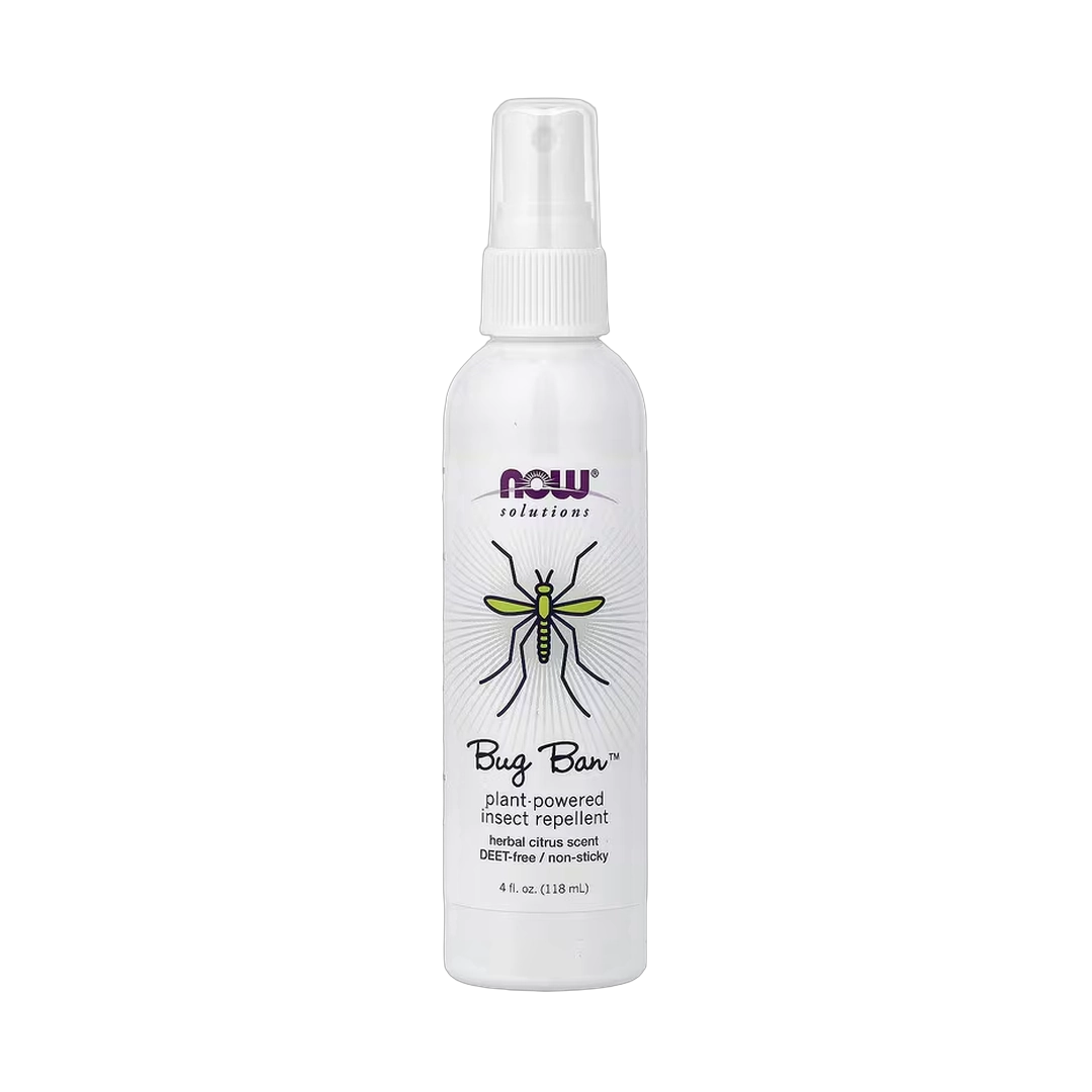 NOW Foods, Bug Ban, Plant-Powered Insect Repellent, Herbal Citrus, 4 fl oz, 118 ml