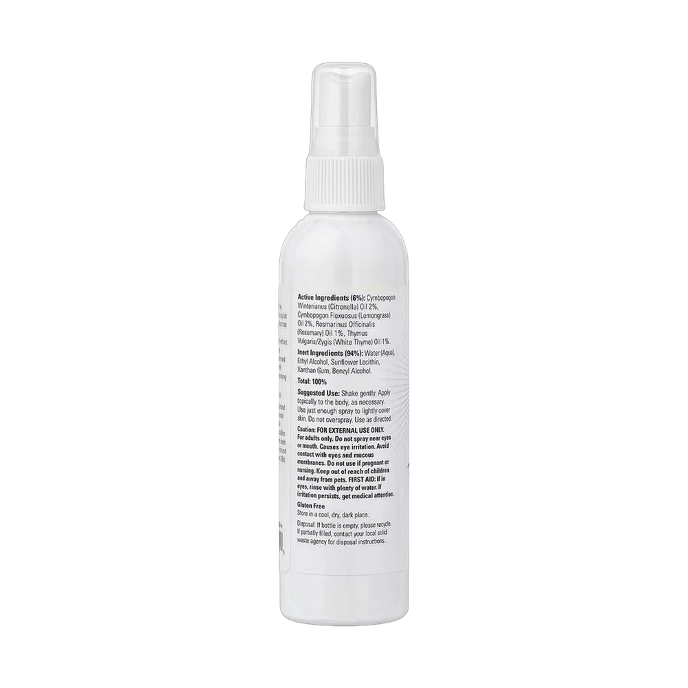 NOW Foods, Bug Ban, Plant-Powered Insect Repellent, Herbal Citrus, 4 fl oz, 118 ml