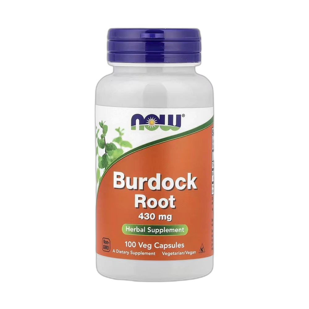 NOW Foods, Burdock Root, 430 mg, 100 Veg Capsules