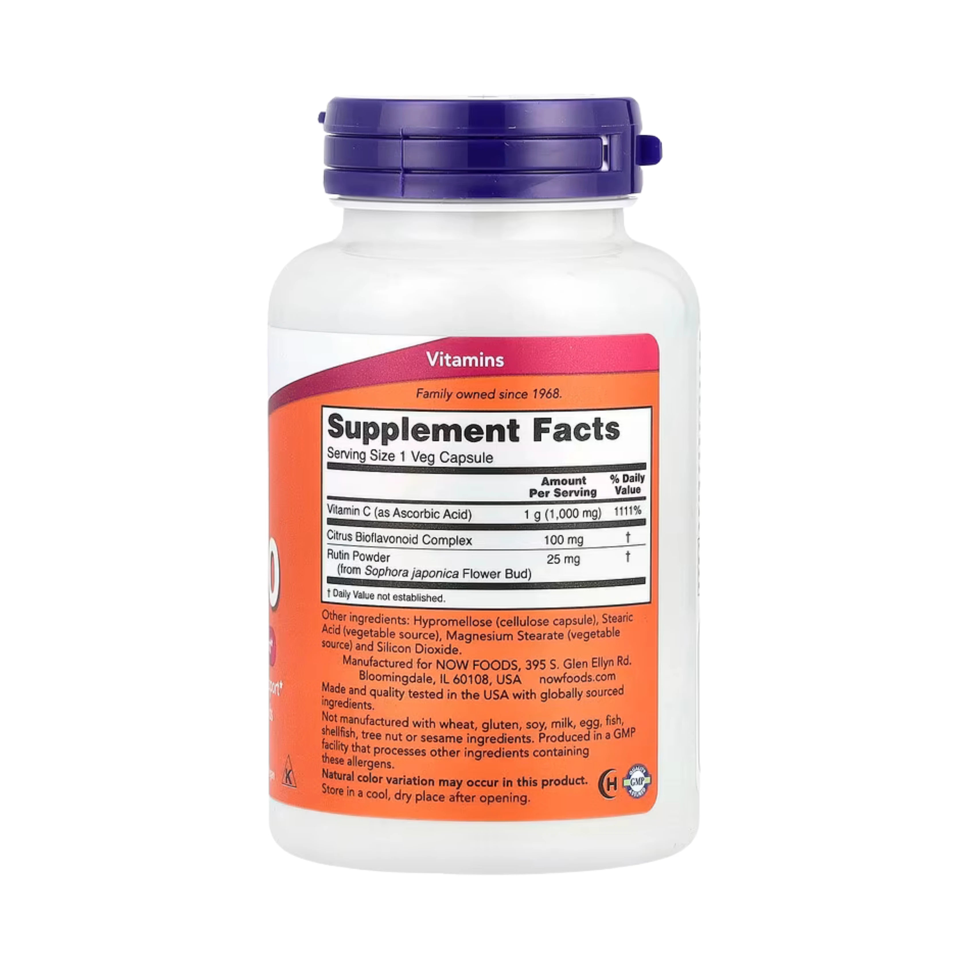 NOW Foods, C-1000, 100 Veg Capsules