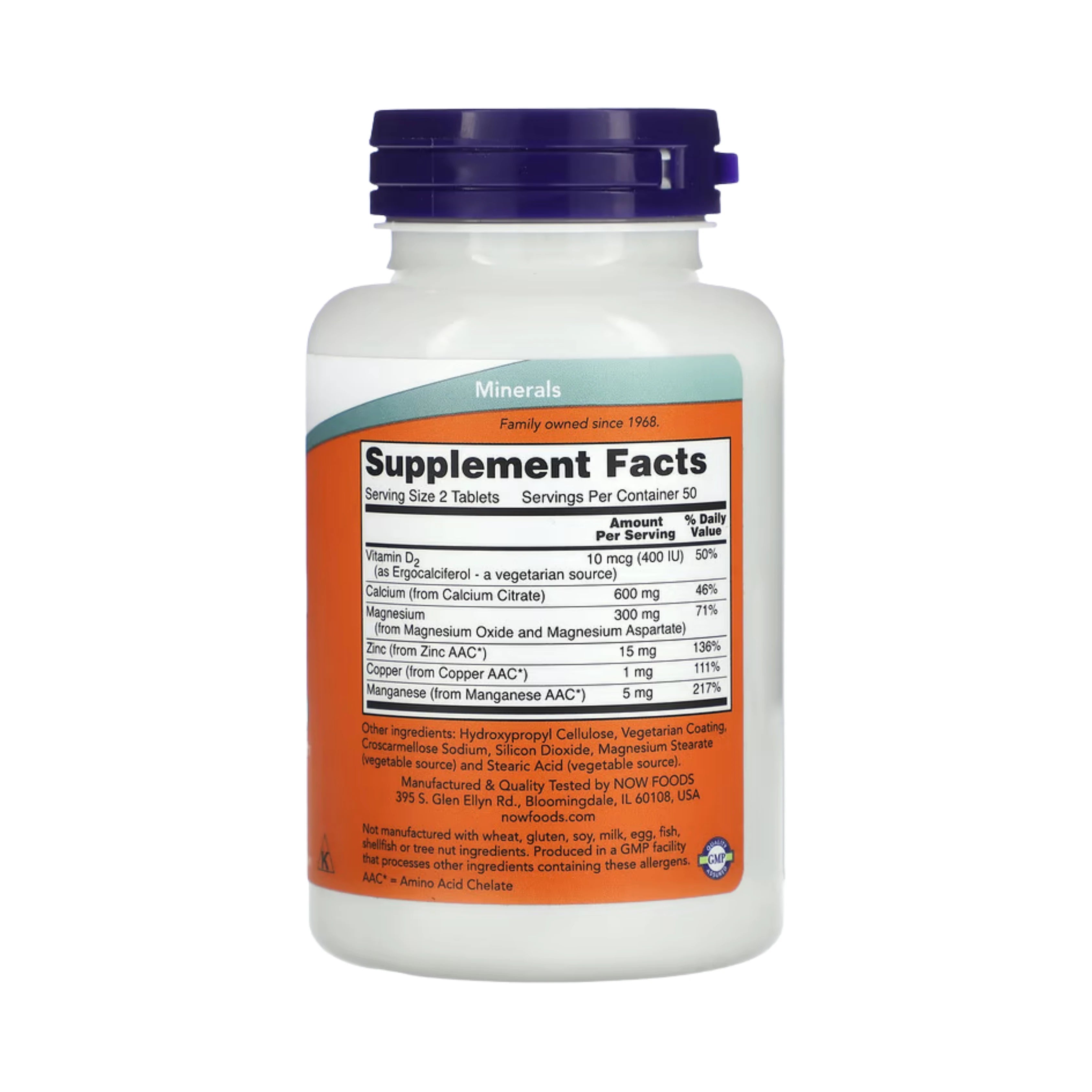 NOW Foods, Calcium Citrate , 100 Tablets